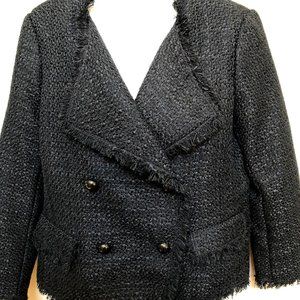 Ann Taylor Double Breasted Jacket-Blazer